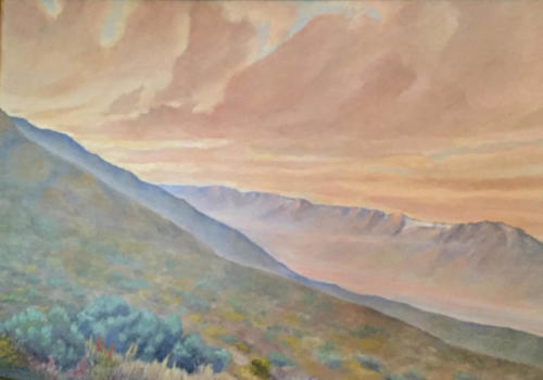 Inyo-County-view-late-eve-1978-24-X-36-oil