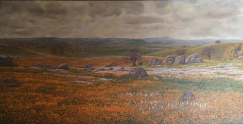 Tuolumne-Meadows-Mt-Dana-and-Mt-Gibbs-1990-Oil-15-X-30